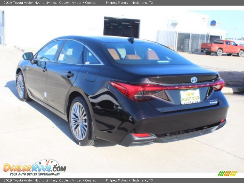 2019 Toyota Avalon Hybrid Limited Opulent Amber / Cognac Photo #6