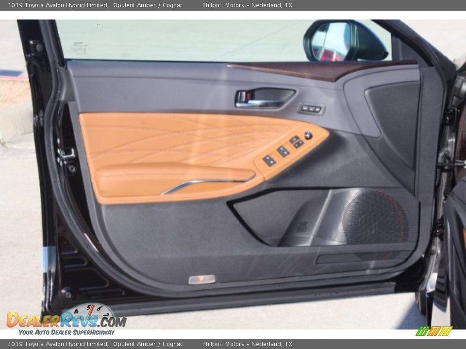 2019 Toyota Avalon Hybrid Limited Opulent Amber / Cognac Photo #9