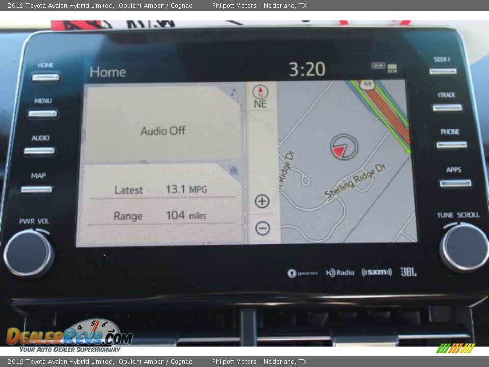 2019 Toyota Avalon Hybrid Limited Opulent Amber / Cognac Photo #11