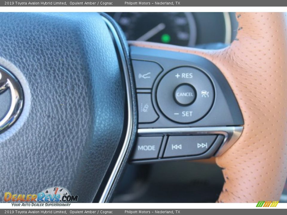 2019 Toyota Avalon Hybrid Limited Opulent Amber / Cognac Photo #16