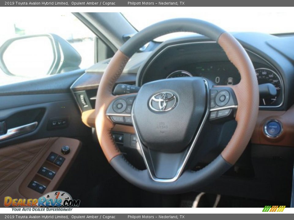 2019 Toyota Avalon Hybrid Limited Opulent Amber / Cognac Photo #20