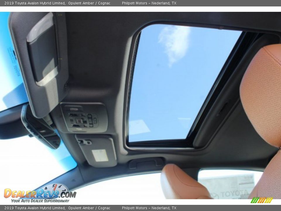 2019 Toyota Avalon Hybrid Limited Opulent Amber / Cognac Photo #21