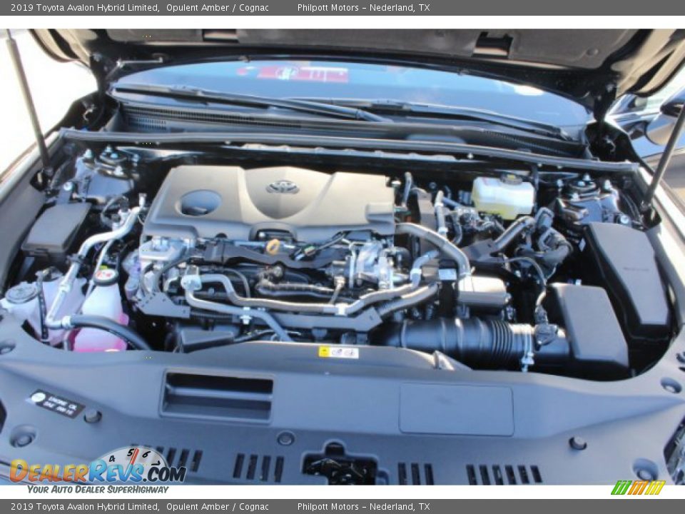 2019 Toyota Avalon Hybrid Limited Opulent Amber / Cognac Photo #23