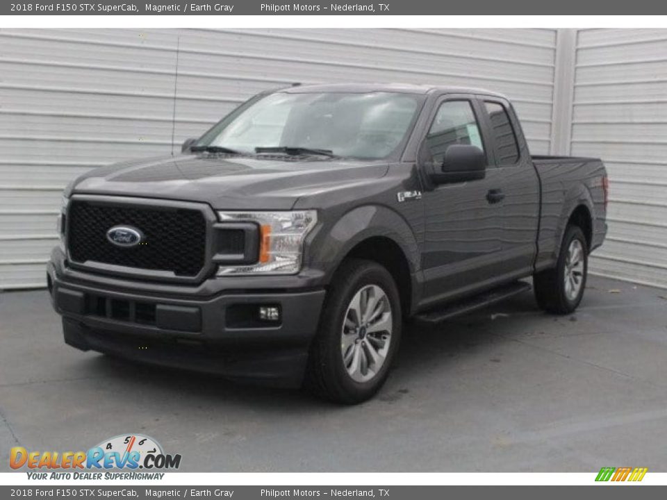 2018 Ford F150 STX SuperCab Magnetic / Earth Gray Photo #3