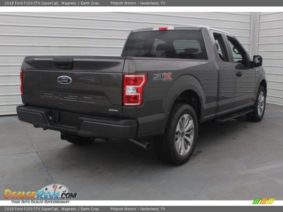 2018 Ford F150 STX SuperCab Magnetic / Earth Gray Photo #8