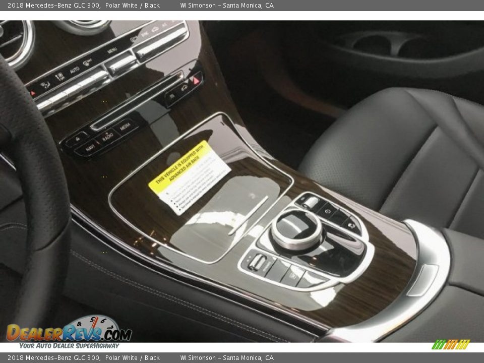 2018 Mercedes-Benz GLC 300 Polar White / Black Photo #7