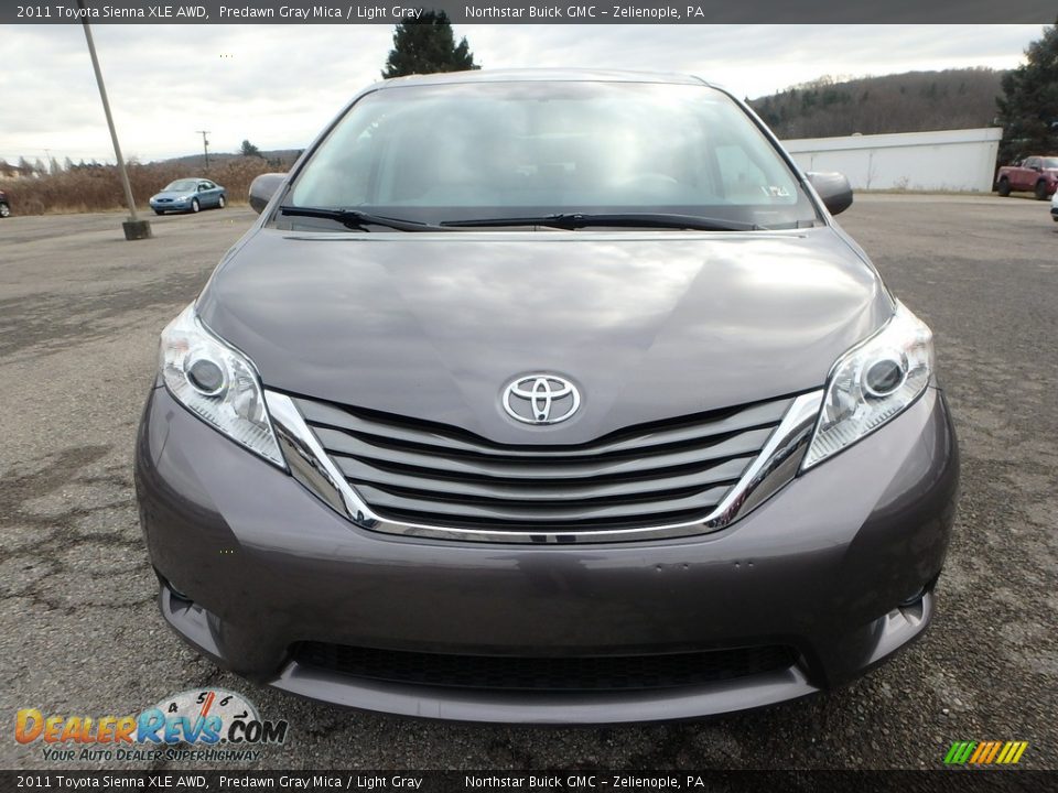 2011 Toyota Sienna XLE AWD Predawn Gray Mica / Light Gray Photo #3