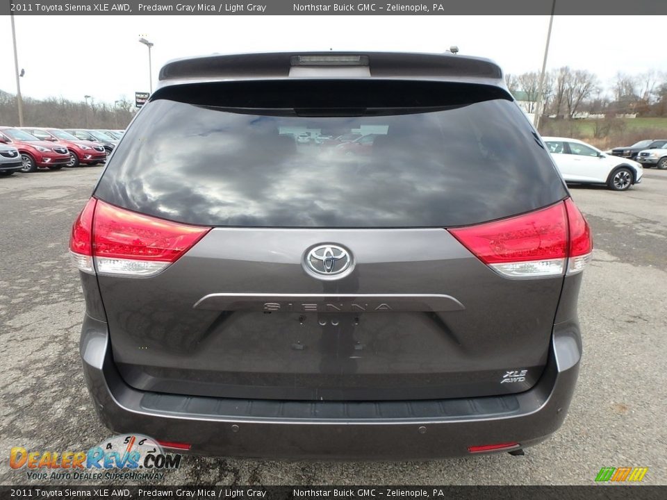 2011 Toyota Sienna XLE AWD Predawn Gray Mica / Light Gray Photo #7