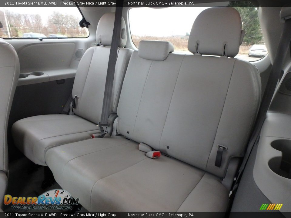 2011 Toyota Sienna XLE AWD Predawn Gray Mica / Light Gray Photo #15