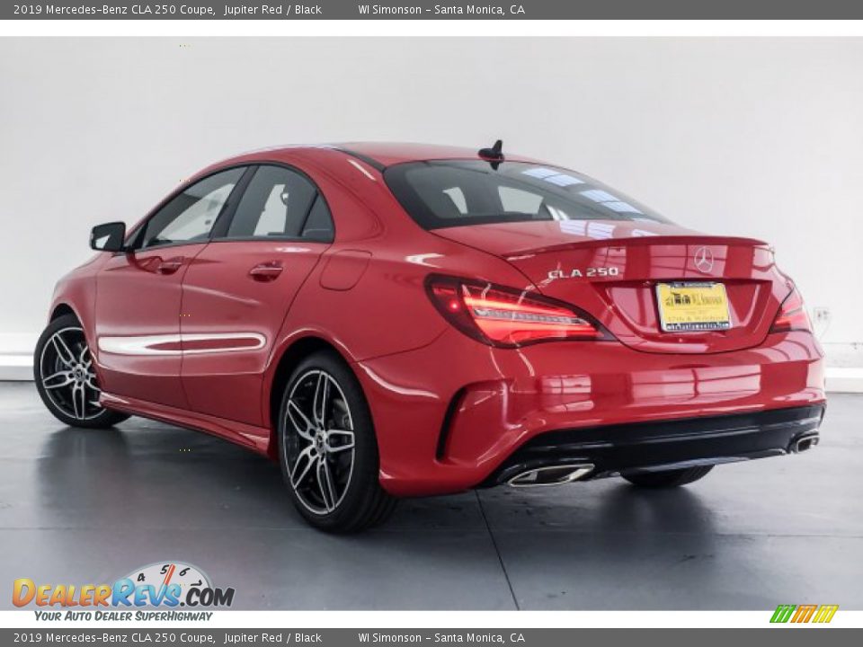 2019 Mercedes-Benz CLA 250 Coupe Jupiter Red / Black Photo #2