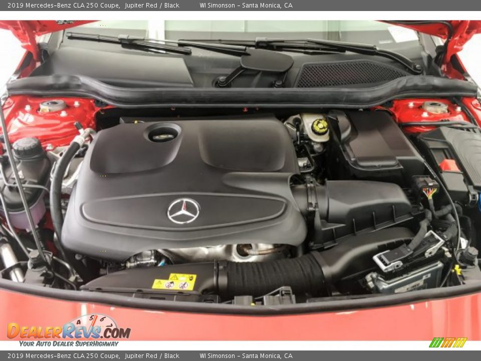 2019 Mercedes-Benz CLA 250 Coupe Jupiter Red / Black Photo #8