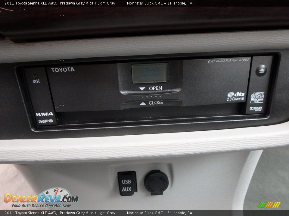 2011 Toyota Sienna XLE AWD Predawn Gray Mica / Light Gray Photo #24