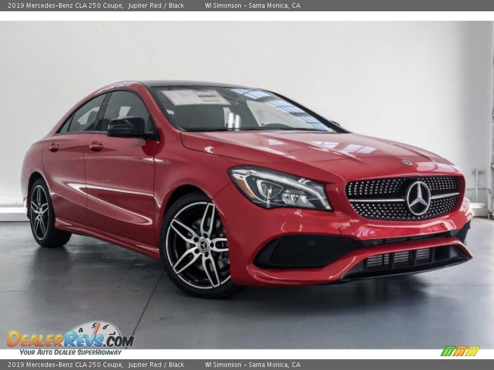2019 Mercedes-Benz CLA 250 Coupe Jupiter Red / Black Photo #12
