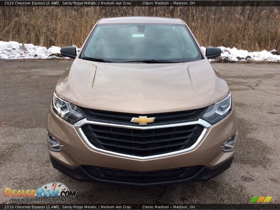 2019 Chevrolet Equinox LS AWD Sandy Ridge Metallic / Medium Ash Gray Photo #2