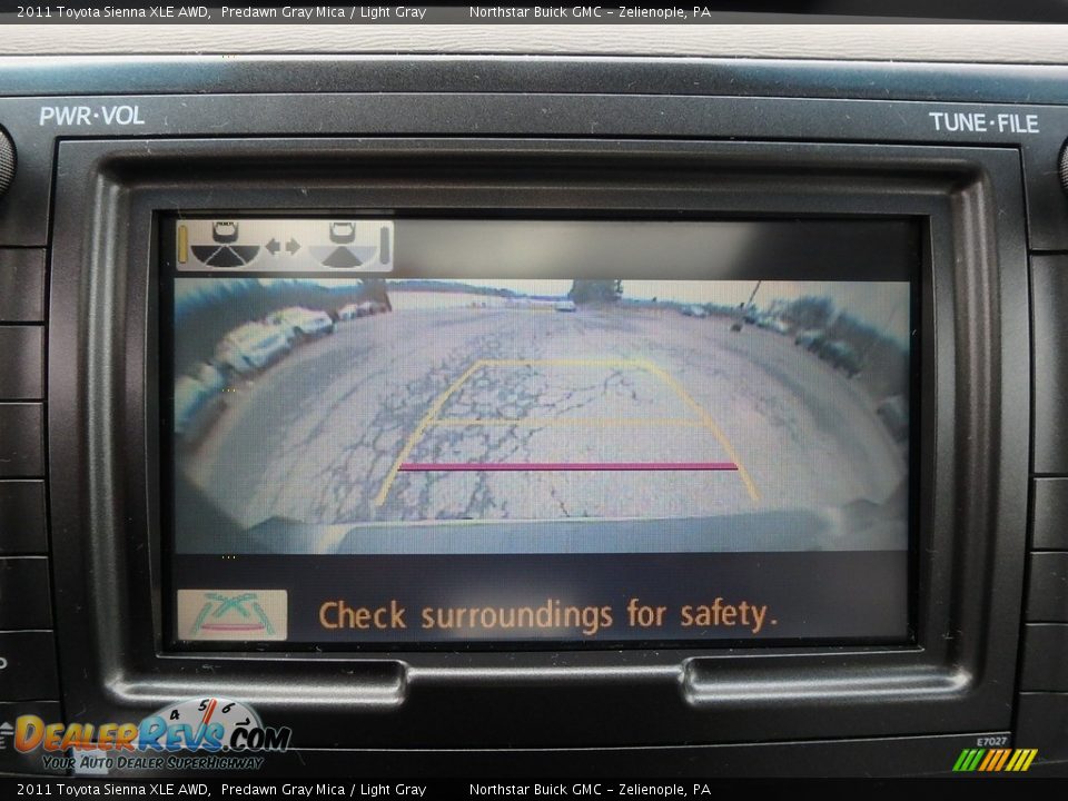 2011 Toyota Sienna XLE AWD Predawn Gray Mica / Light Gray Photo #27