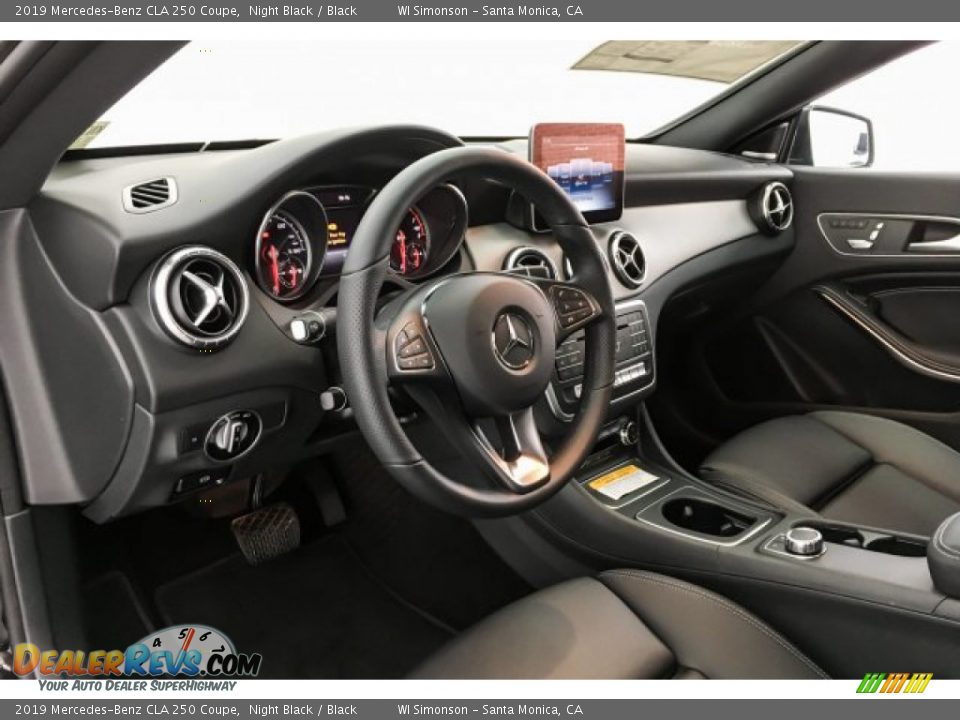 2019 Mercedes-Benz CLA 250 Coupe Night Black / Black Photo #4