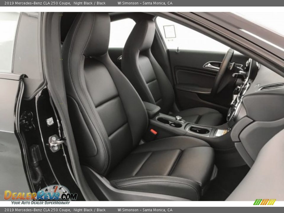 2019 Mercedes-Benz CLA 250 Coupe Night Black / Black Photo #5