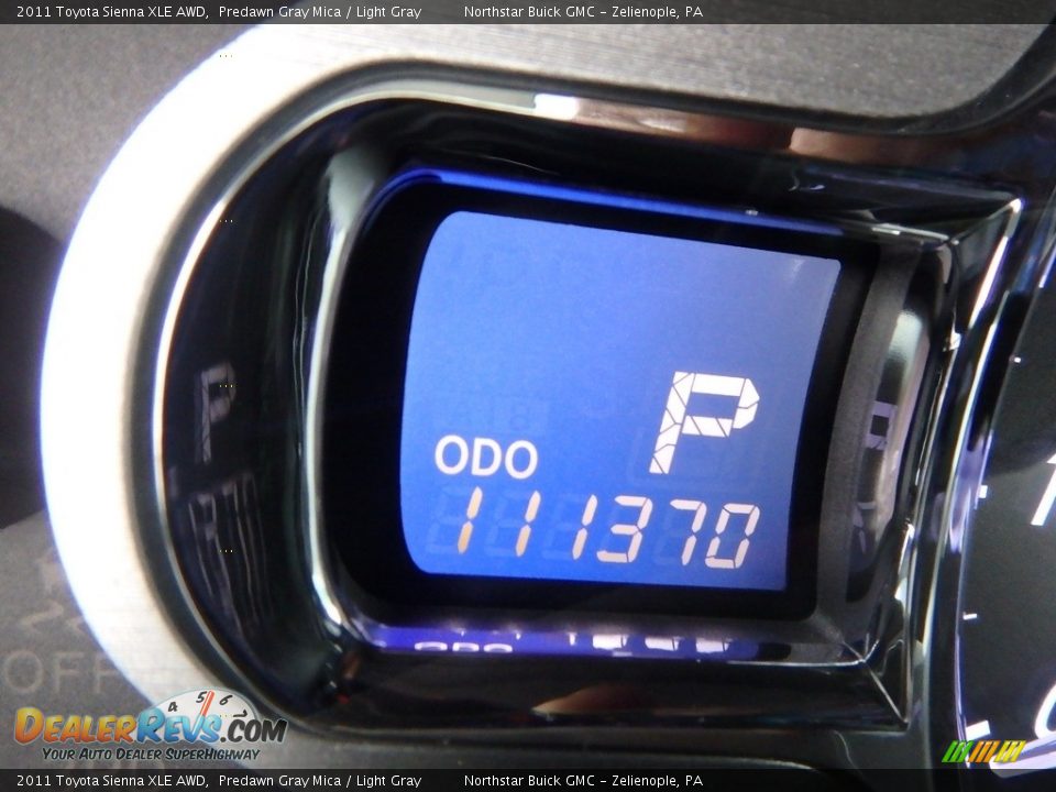 2011 Toyota Sienna XLE AWD Predawn Gray Mica / Light Gray Photo #30