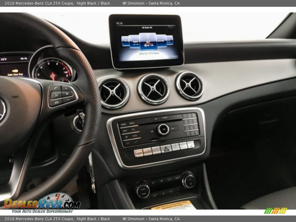 2019 Mercedes-Benz CLA 250 Coupe Night Black / Black Photo #6
