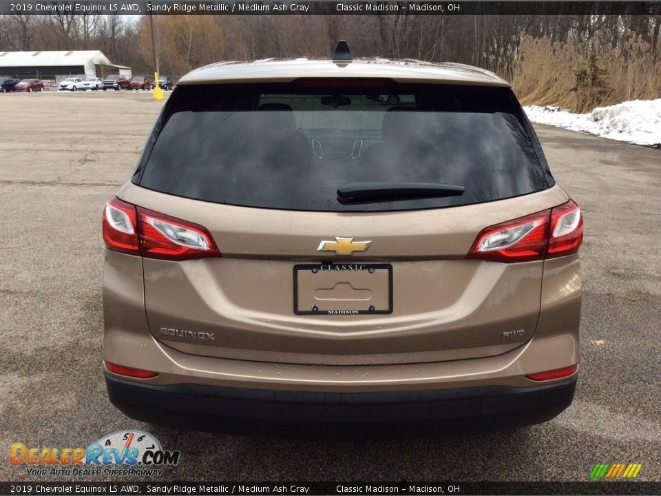 2019 Chevrolet Equinox LS AWD Sandy Ridge Metallic / Medium Ash Gray Photo #5
