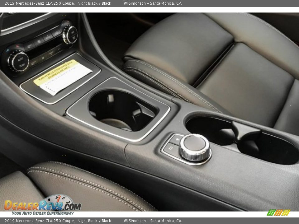 2019 Mercedes-Benz CLA 250 Coupe Night Black / Black Photo #7