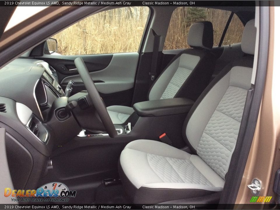 2019 Chevrolet Equinox LS AWD Sandy Ridge Metallic / Medium Ash Gray Photo #10