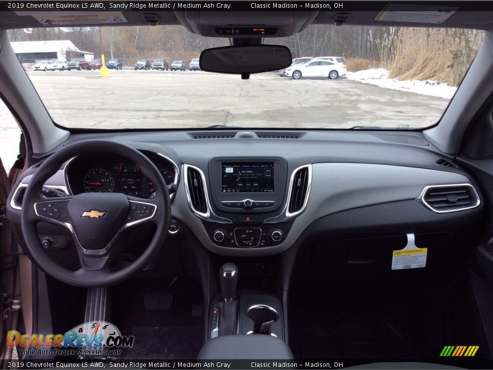 2019 Chevrolet Equinox LS AWD Sandy Ridge Metallic / Medium Ash Gray Photo #11