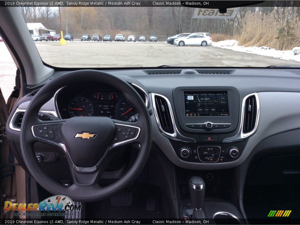 2019 Chevrolet Equinox LS AWD Sandy Ridge Metallic / Medium Ash Gray Photo #12