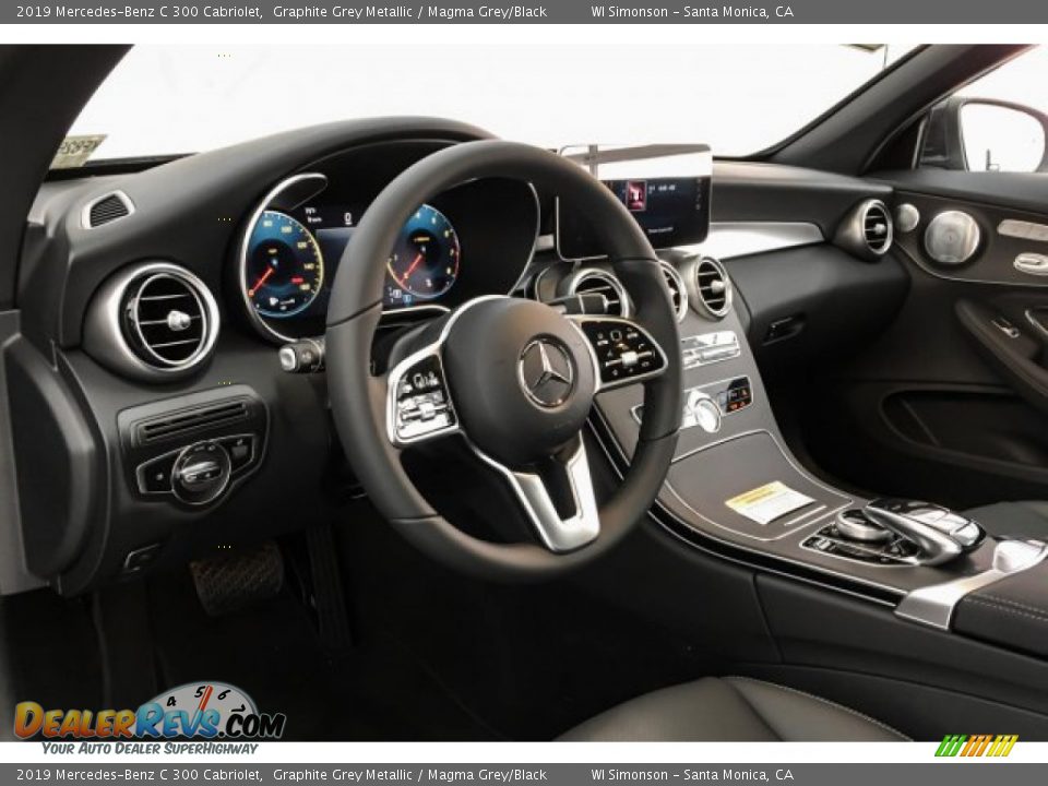 2019 Mercedes-Benz C 300 Cabriolet Graphite Grey Metallic / Magma Grey/Black Photo #4