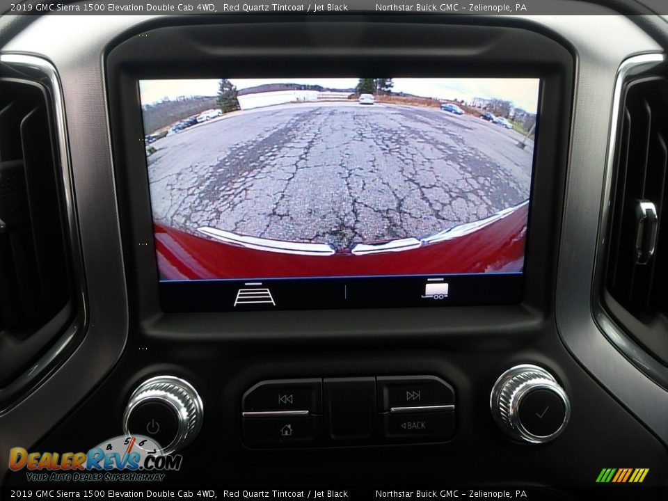 2019 GMC Sierra 1500 Elevation Double Cab 4WD Red Quartz Tintcoat / Jet Black Photo #19