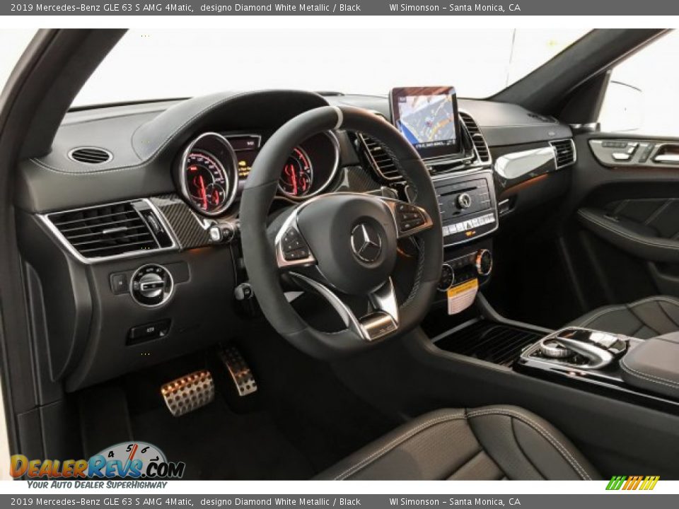 Dashboard of 2019 Mercedes-Benz GLE 63 S AMG 4Matic Photo #4