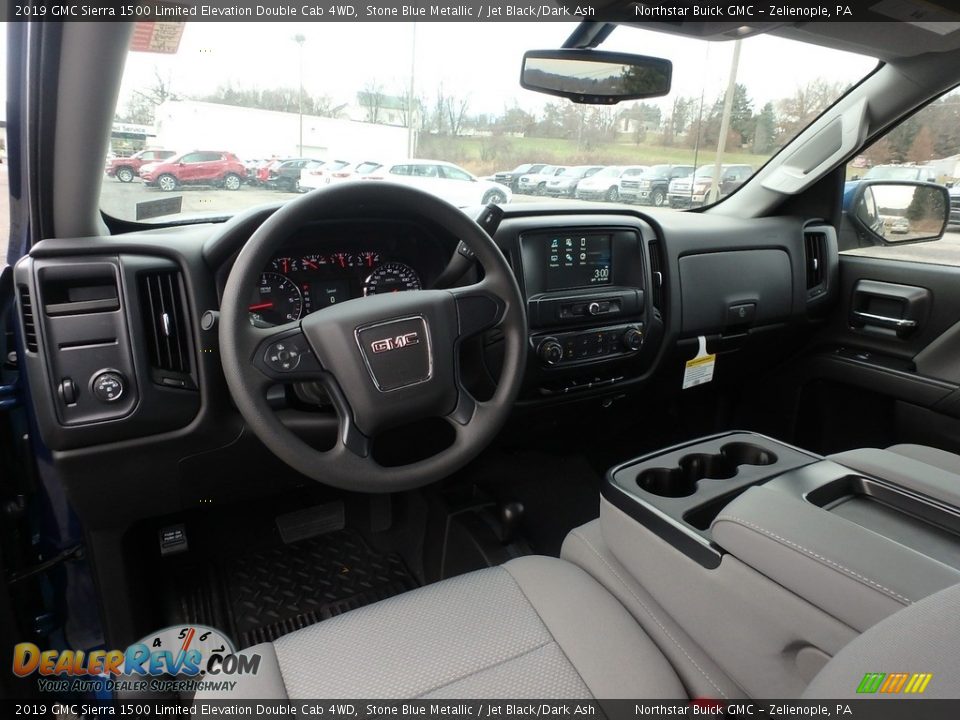 Front Seat of 2019 GMC Sierra 1500 Limited Elevation Double Cab 4WD Photo #12