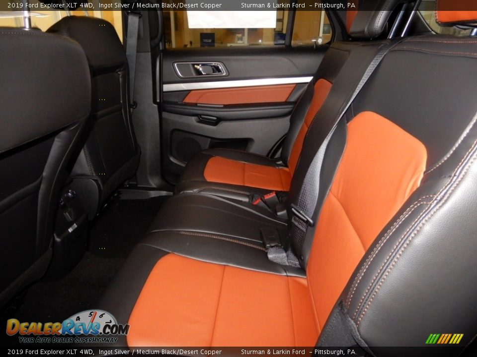 Rear Seat of 2019 Ford Explorer XLT 4WD Photo #8