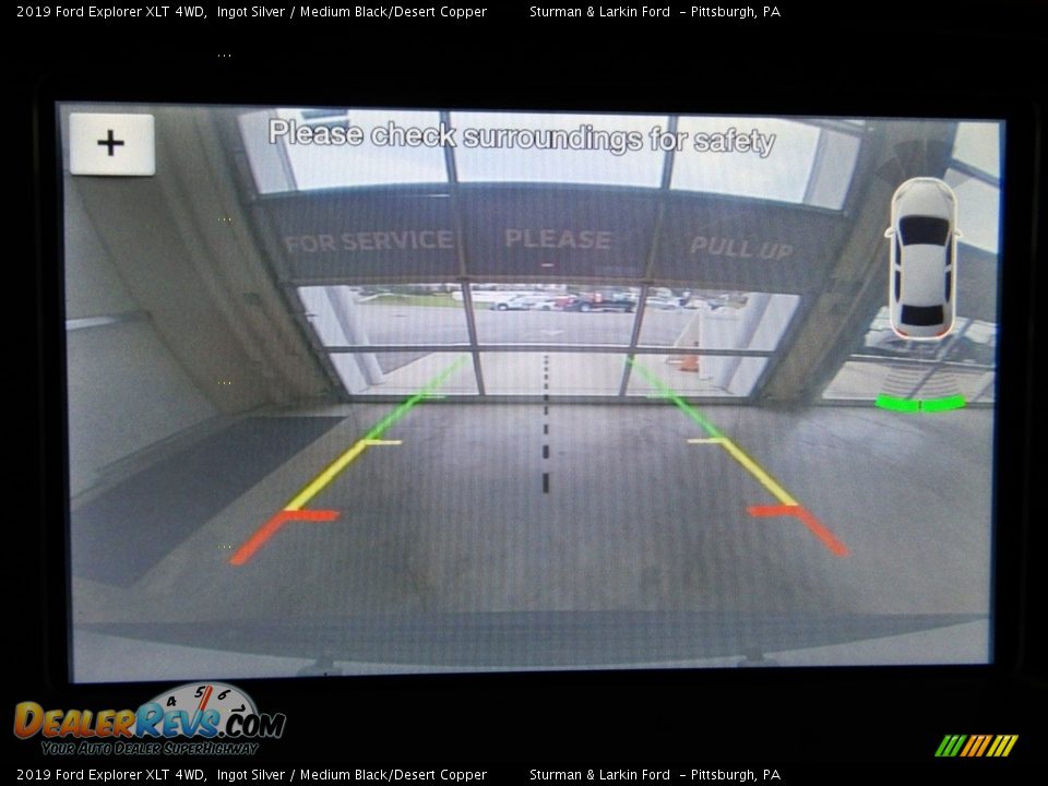 2019 Ford Explorer XLT 4WD Ingot Silver / Medium Black/Desert Copper Photo #14