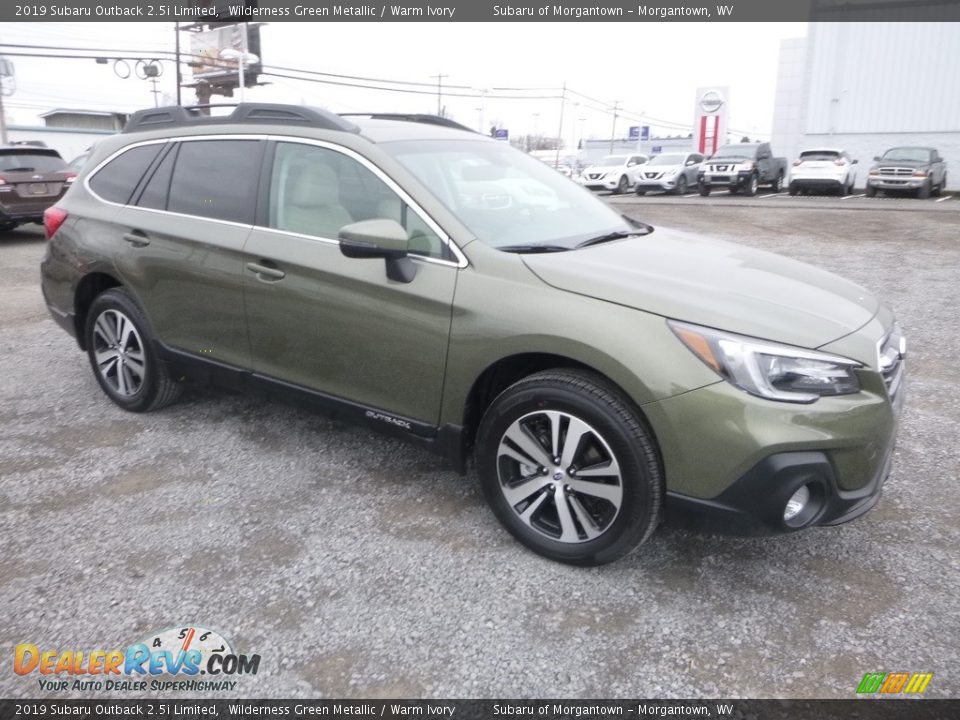 2019 Subaru Outback 2.5i Limited Wilderness Green Metallic / Warm Ivory Photo #1