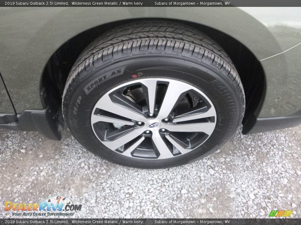 2019 Subaru Outback 2.5i Limited Wilderness Green Metallic / Warm Ivory Photo #2