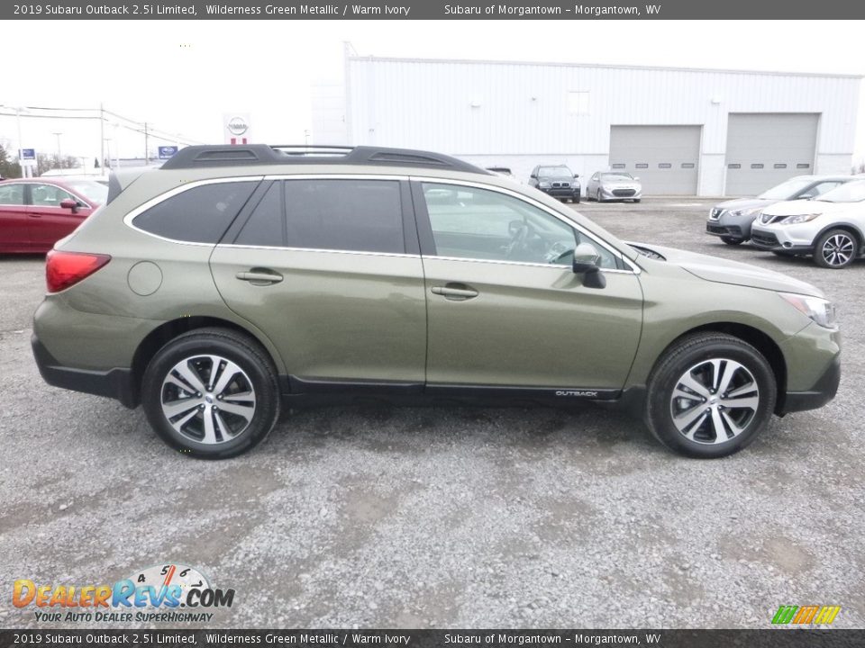 2019 Subaru Outback 2.5i Limited Wilderness Green Metallic / Warm Ivory Photo #3