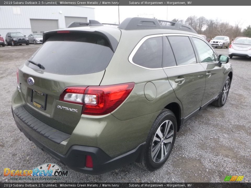 2019 Subaru Outback 2.5i Limited Wilderness Green Metallic / Warm Ivory Photo #4