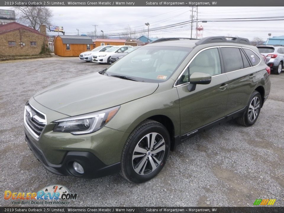 2019 Subaru Outback 2.5i Limited Wilderness Green Metallic / Warm Ivory Photo #7