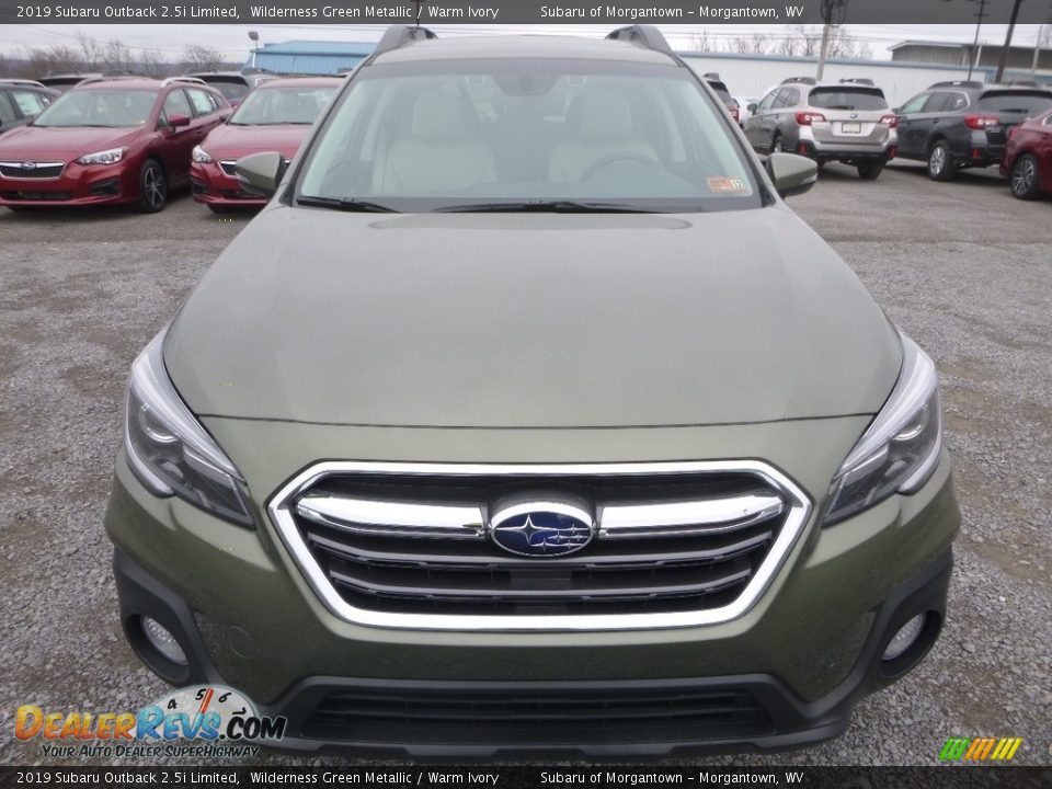 2019 Subaru Outback 2.5i Limited Wilderness Green Metallic / Warm Ivory Photo #8