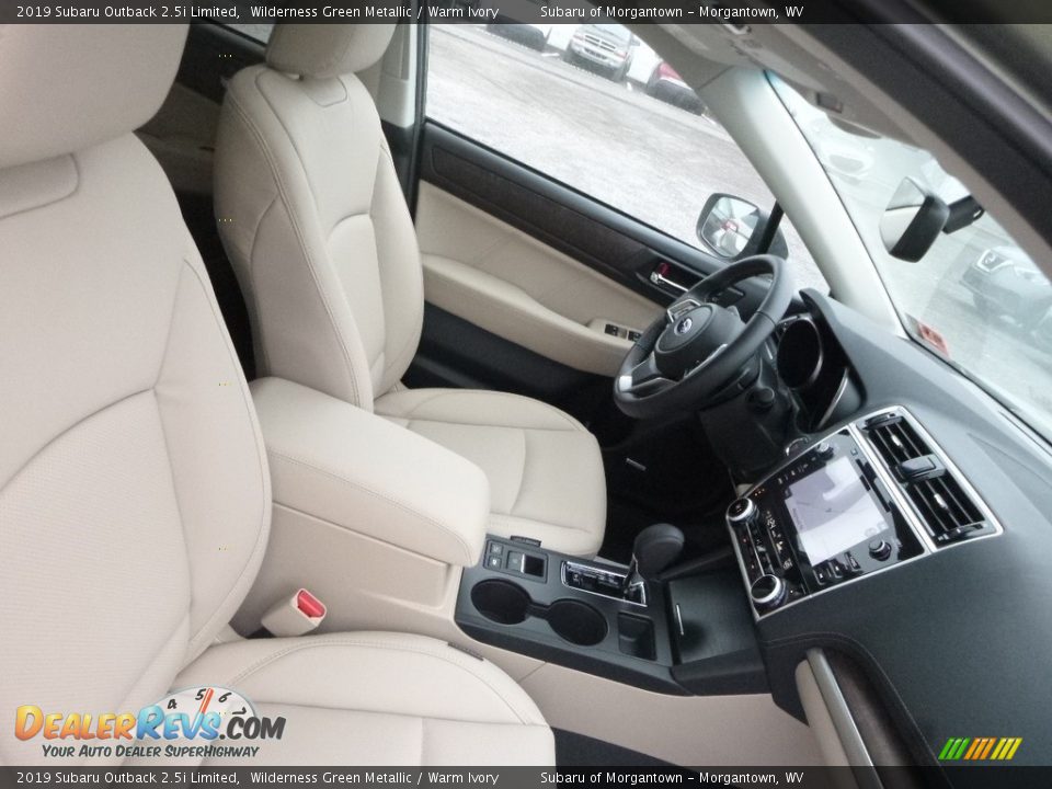 2019 Subaru Outback 2.5i Limited Wilderness Green Metallic / Warm Ivory Photo #9