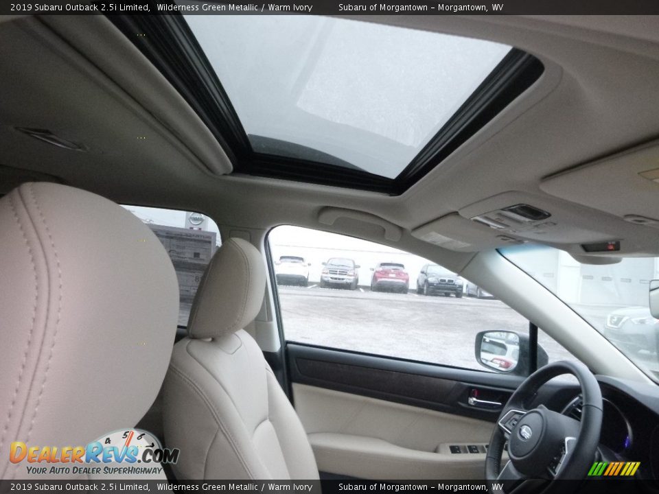 2019 Subaru Outback 2.5i Limited Wilderness Green Metallic / Warm Ivory Photo #11