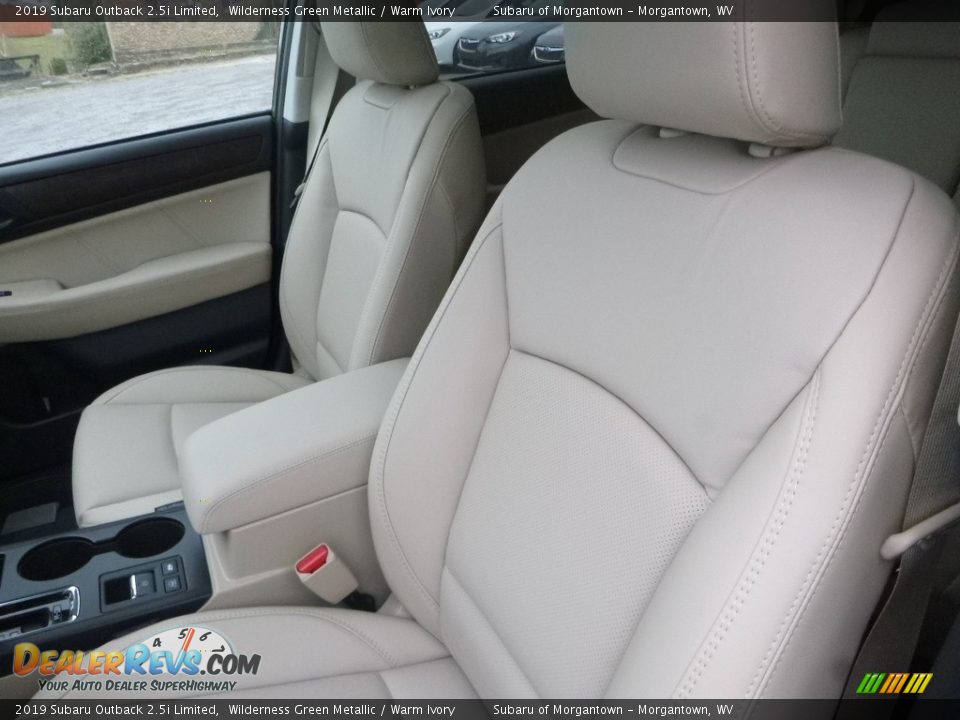 2019 Subaru Outback 2.5i Limited Wilderness Green Metallic / Warm Ivory Photo #14