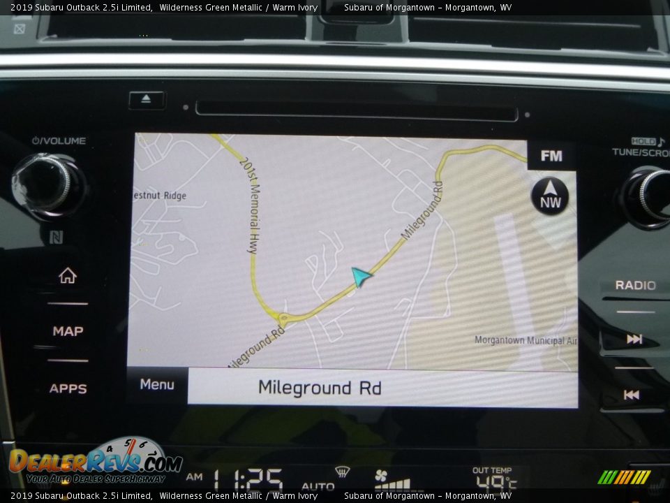 2019 Subaru Outback 2.5i Limited Wilderness Green Metallic / Warm Ivory Photo #16