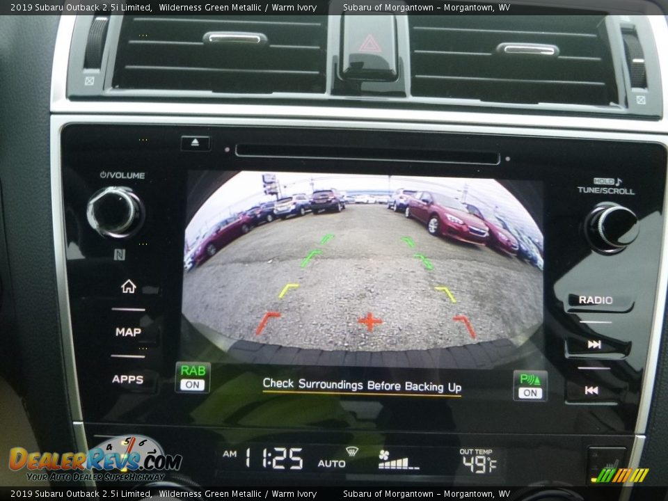 2019 Subaru Outback 2.5i Limited Wilderness Green Metallic / Warm Ivory Photo #18