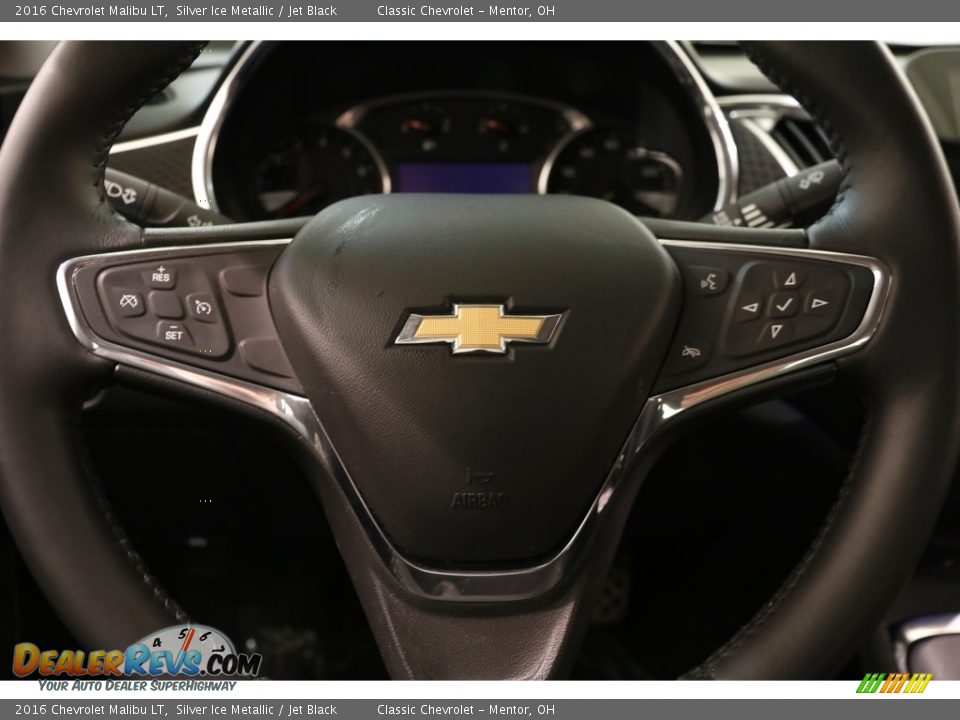 2016 Chevrolet Malibu LT Silver Ice Metallic / Jet Black Photo #6