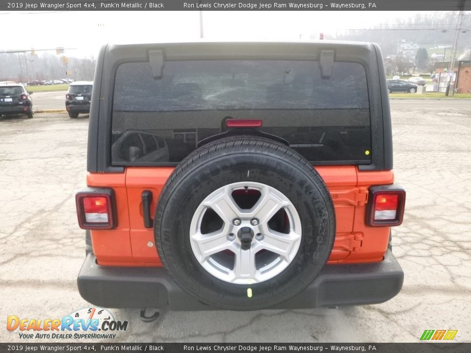 2019 Jeep Wrangler Sport 4x4 Punk'n Metallic / Black Photo #5