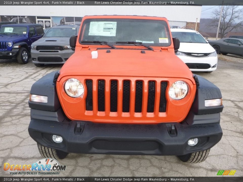 2019 Jeep Wrangler Sport 4x4 Punk'n Metallic / Black Photo #9