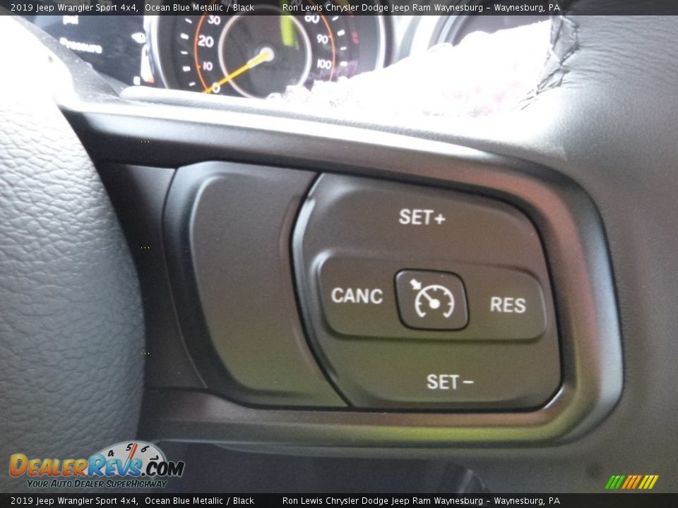 2019 Jeep Wrangler Sport 4x4 Steering Wheel Photo #17