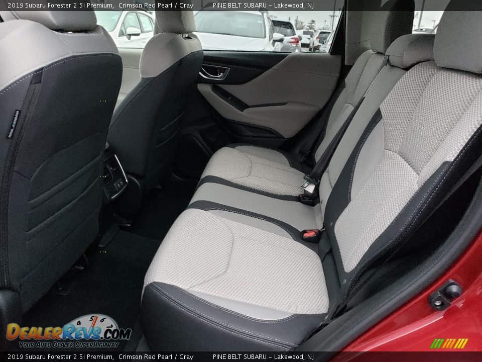 2019 Subaru Forester 2.5i Premium Crimson Red Pearl / Gray Photo #6